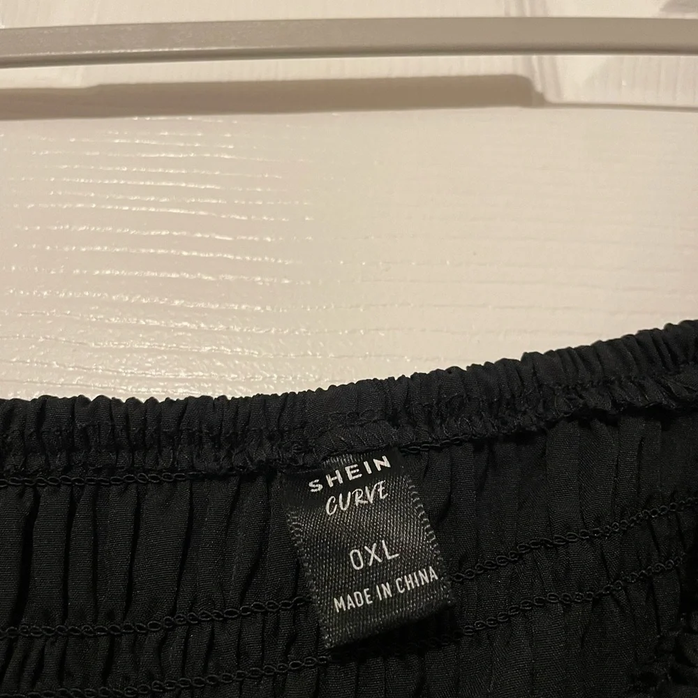 SHEIN Black Romper with Stretchy Chest - Picture 3 of 4